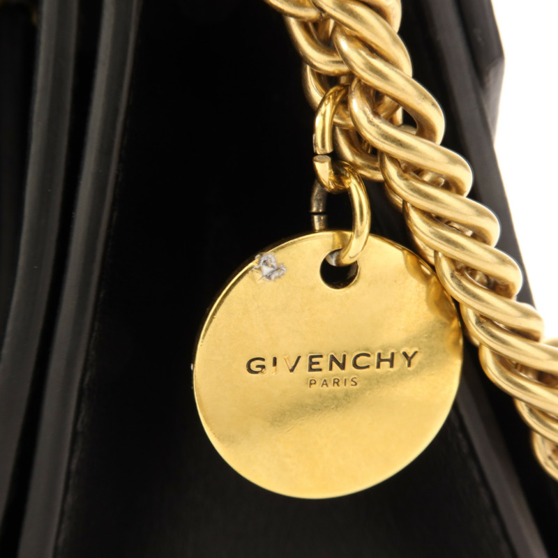 GIVENCHY 皮革Shoulder Bag金扣手挽肩背兩用袋-18