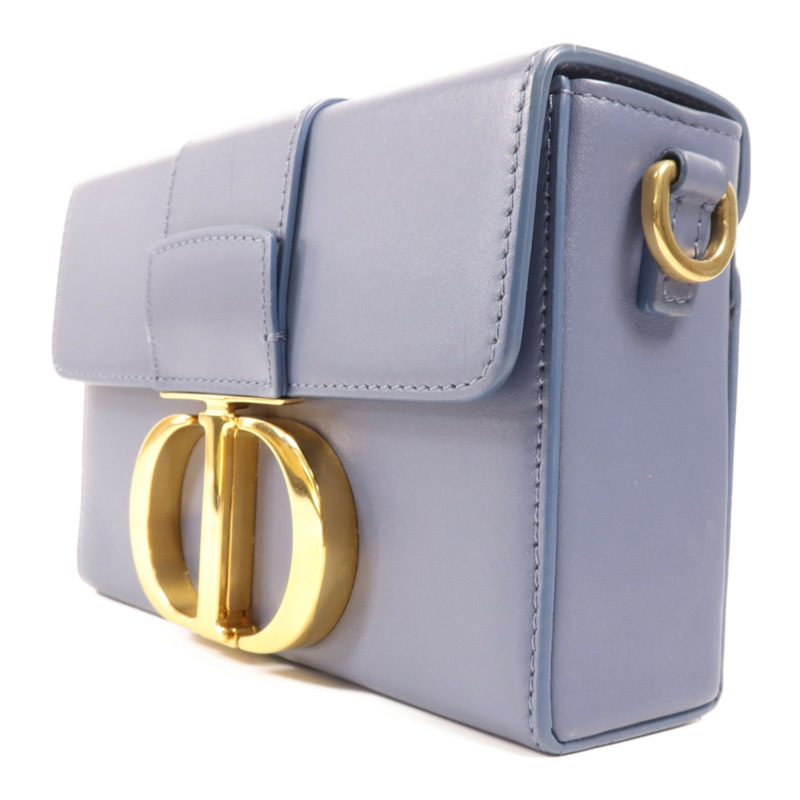 Dior 牛皮皮革Mini Montaigne金扣肩背袋-2