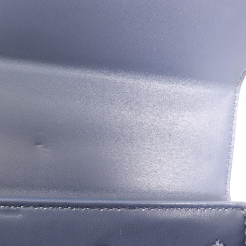 Dior 牛皮皮革Mini Montaigne金扣肩背袋-13