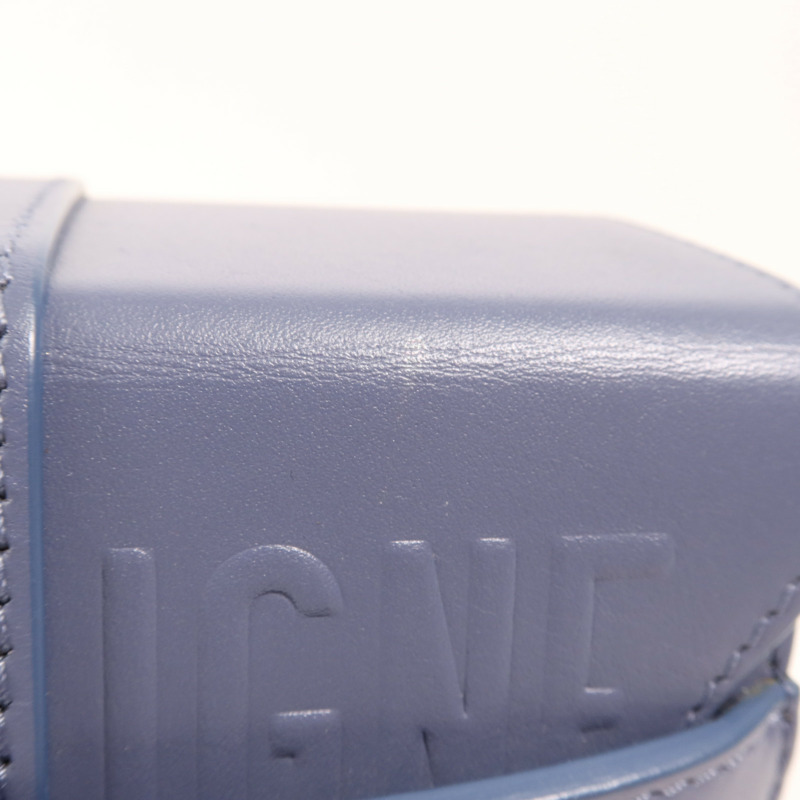 Dior 牛皮皮革Mini Montaigne金扣肩背袋-22