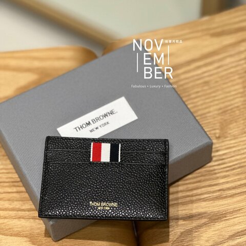 全新🩶 Thom Browne 黑色卡夾