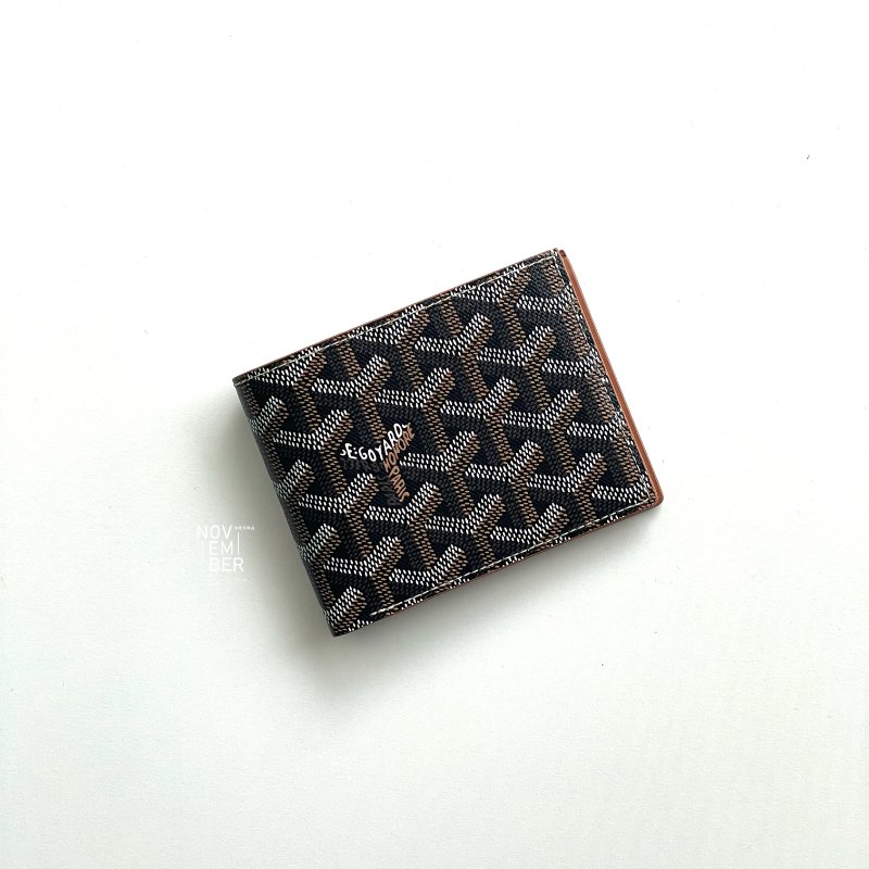 全新✨ Goyard 戈雅 黑咖短夾-0