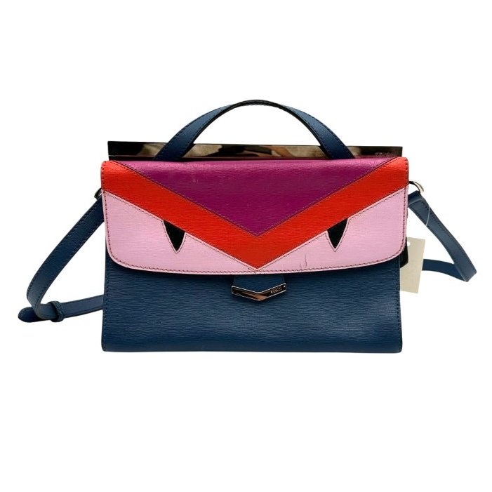 【美收精品】FENDI 藍色單肩包 B-810【隔月月中將轉賣至日本 上架期限30天】-0