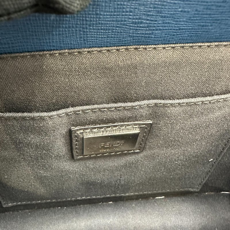 【美收精品】FENDI 藍色單肩包 B-810【隔月月中將轉賣至日本 上架期限30天】-10