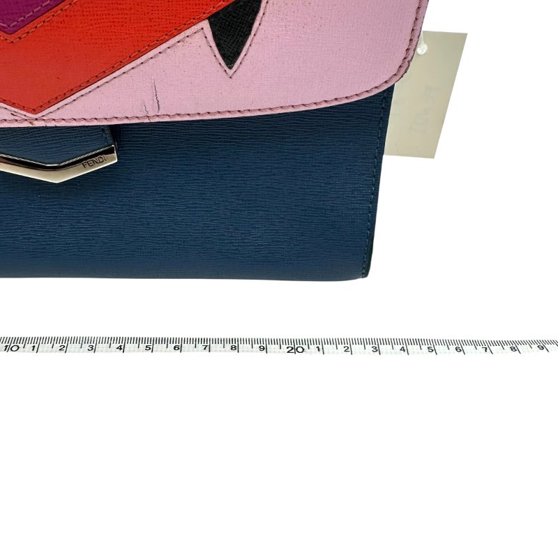 【美收精品】FENDI 藍色單肩包 B-810【隔月月中將轉賣至日本 上架期限30天】-11