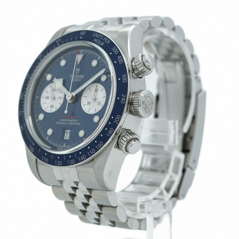 帝舵 Black Bay Chrono 79360B 藍色錶盤男士手錶-2