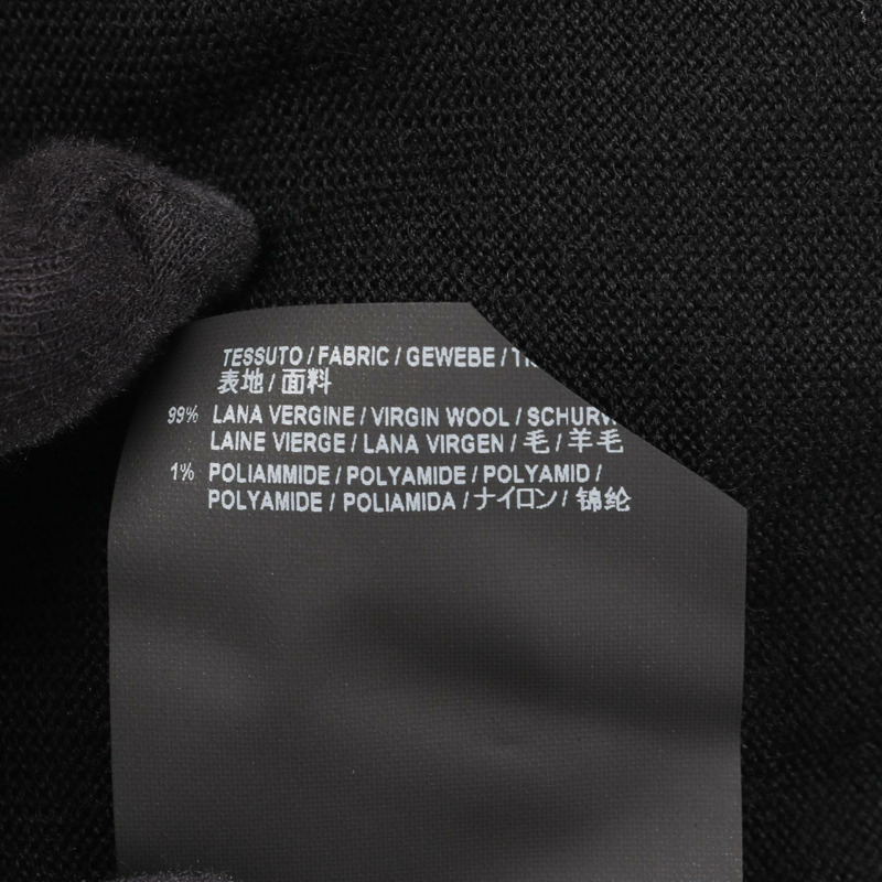 BALENCIAGA 黑色針織羊毛衫,二手,男女通用-3