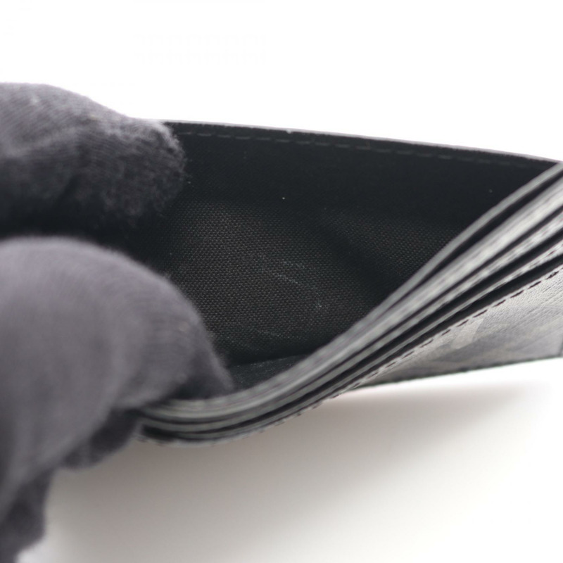 FENDI Zucca 卡包 7M0333AJJ5F0GXN 皮革 PVC 黑色 灰色 全新 男士-4