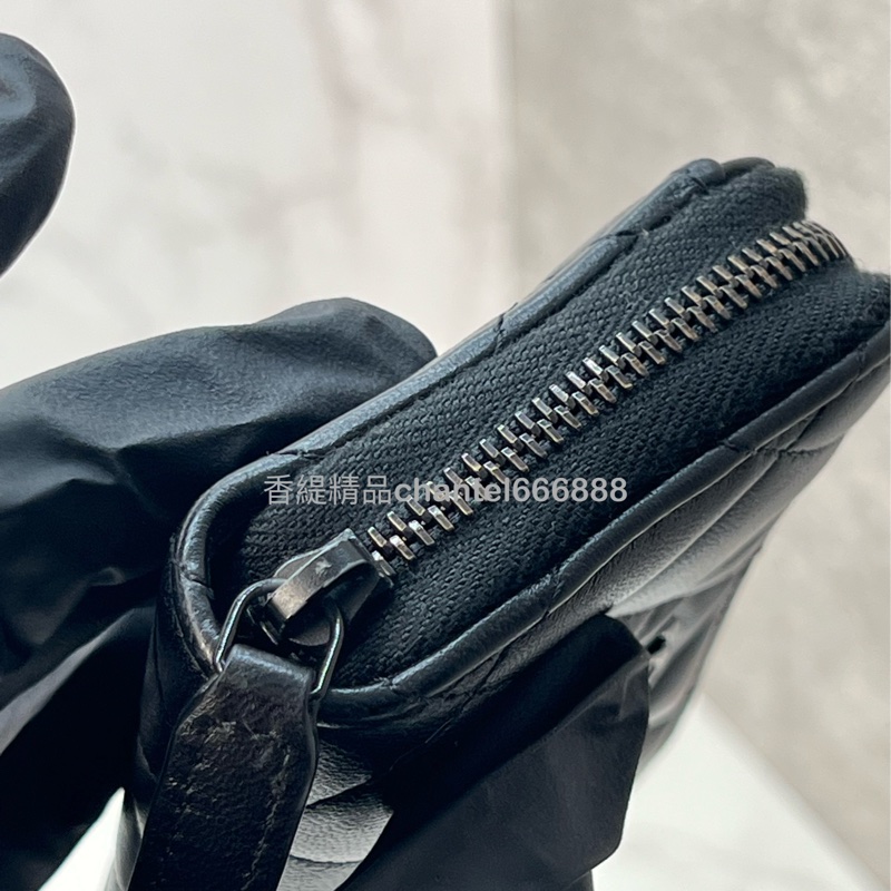 💗香緹國際精品💗 Chanel |so black系列 拉鏈錢包-2