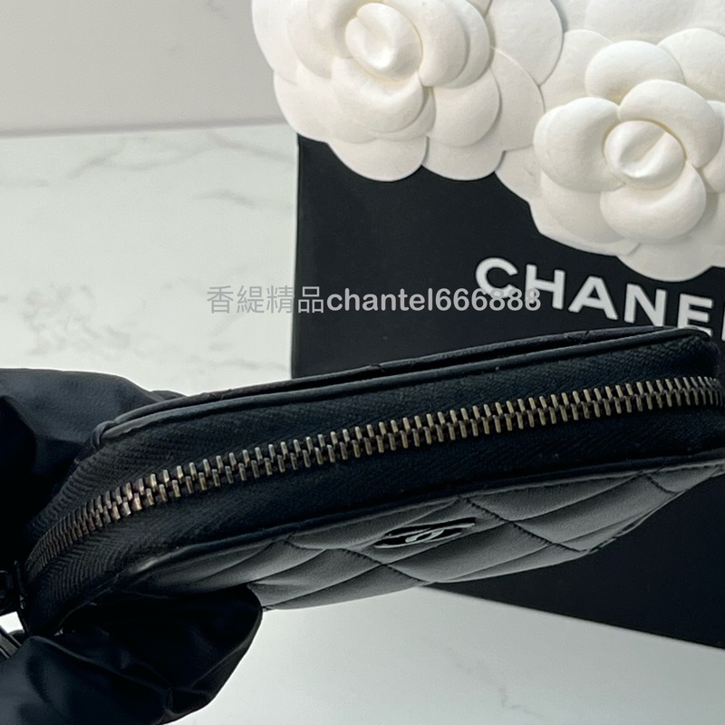 💗香緹國際精品💗 Chanel |so black系列 拉鏈錢包-5