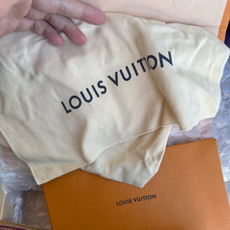 LOUIS VUITTON IVY 经典老花印花链条 涂层帆布 法棍 包腋下包手提单肩包 女款 老花棕色-17