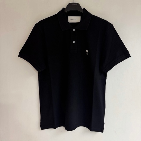 Ami Paris❣️Polo  黑色 男女均可 #S M L XL