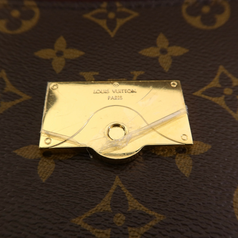 LOUIS VUITTON Monogram Cluny MM金扣手挽肩背兩用袋-9