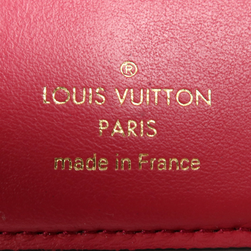 LOUIS VUITTON Taurillon皮革Capucines XS Wallet金扣短錢包-6