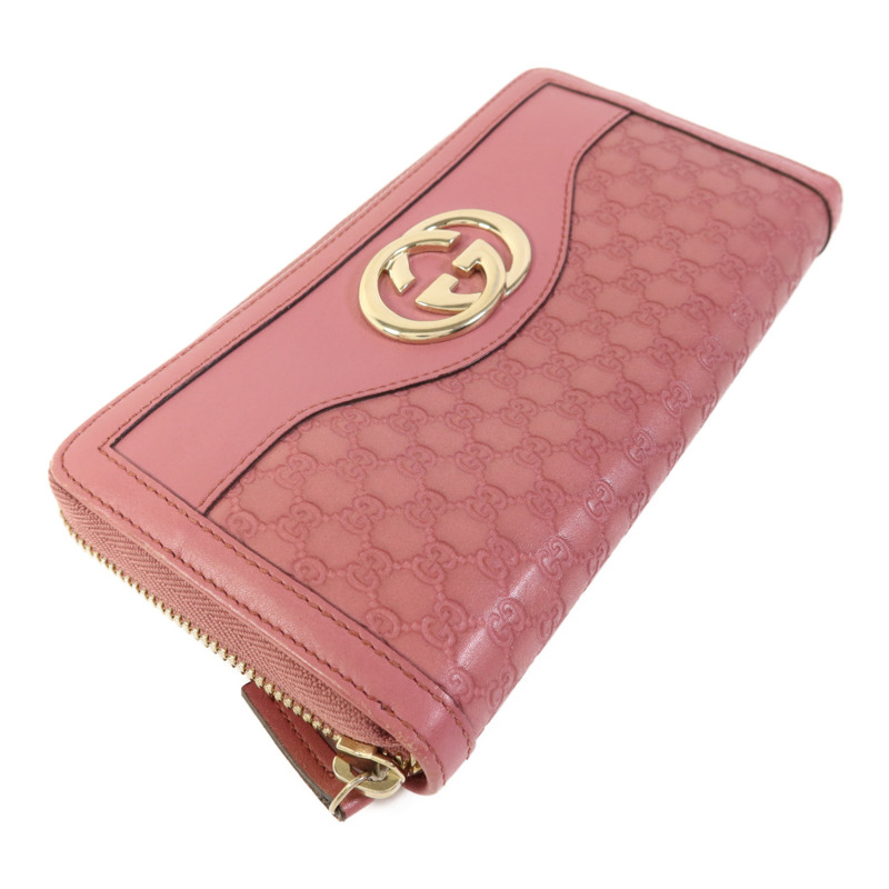 GUCCI 牛皮皮革Long Wallet金扣長錢包-2