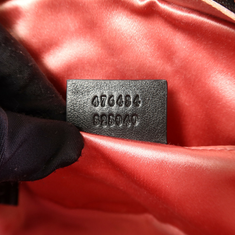 GUCCI 天鵝絨Waist Bag金扣腰包-7
