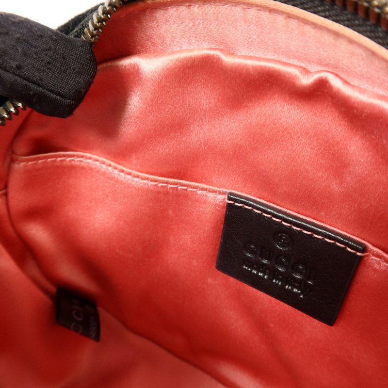 GUCCI 天鵝絨Waist Bag金扣腰包-16