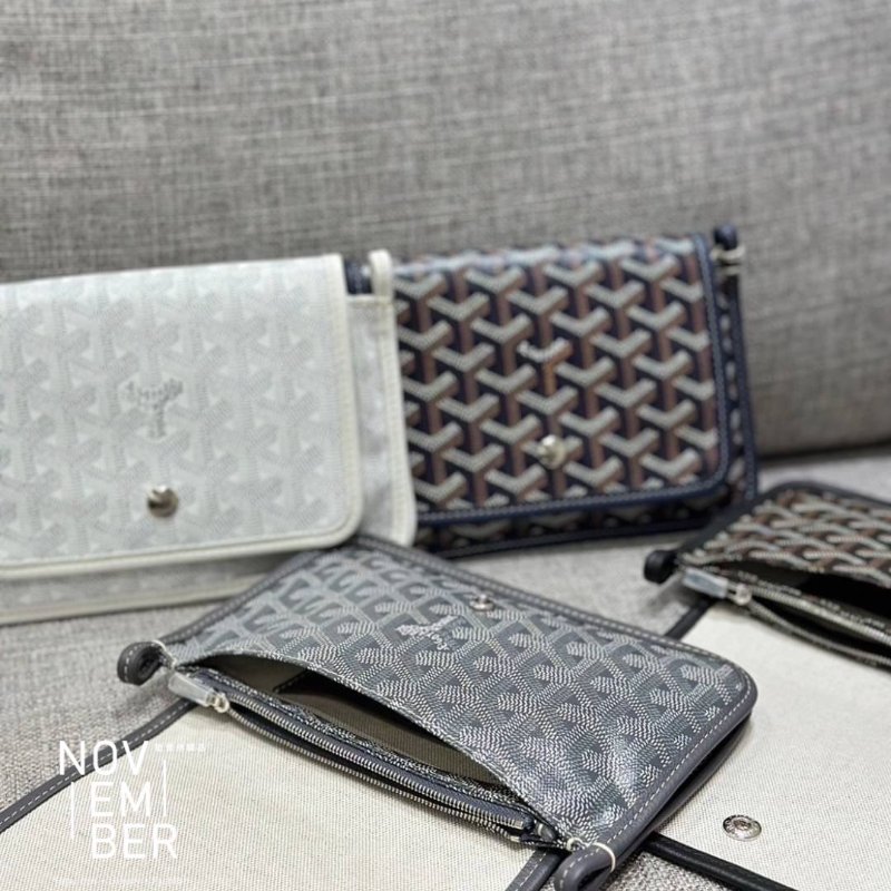 全新💙 Goyard 戈雅 深藍信封包-4