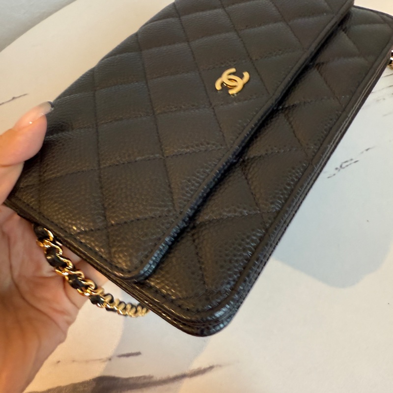Chanel 荔枝皮金c Woc ❤️-3