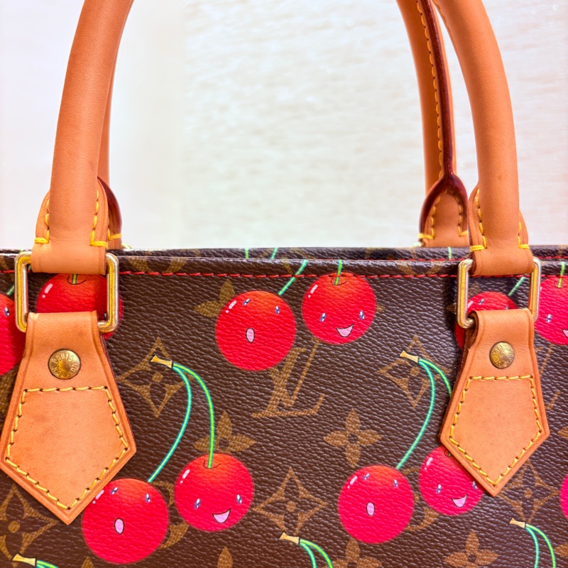 LV 村上隆櫻桃琴譜包 絕版品-8