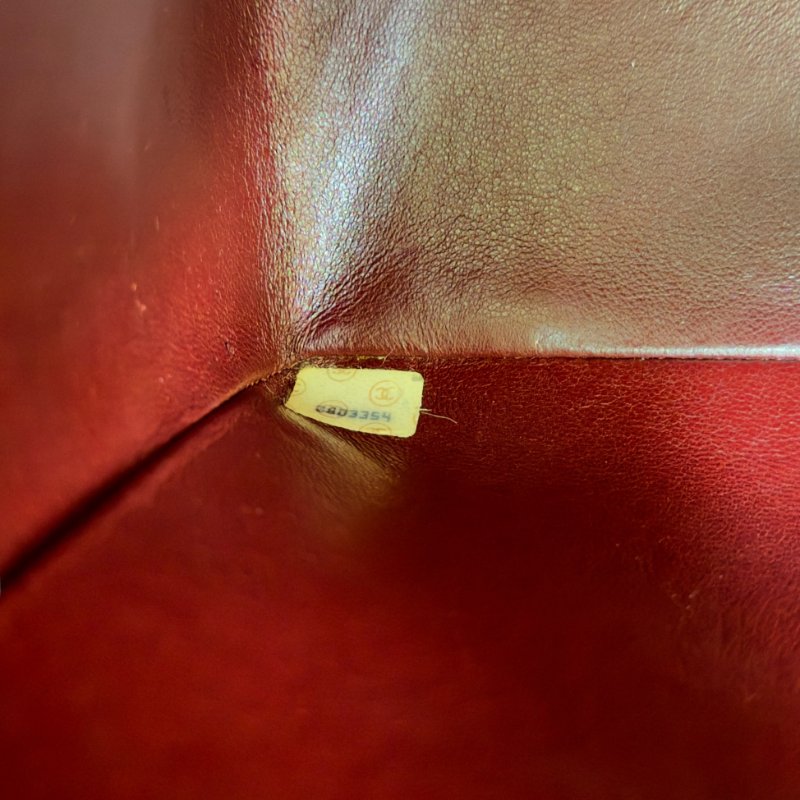 CHANEL CC 黑色 中古 翻蓋鏈條包 貝嫂包-20