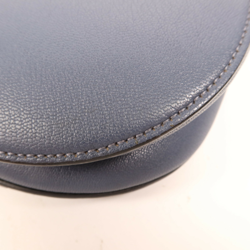 Dior 牛皮皮革Saddle Medium金扣肩背袋-7