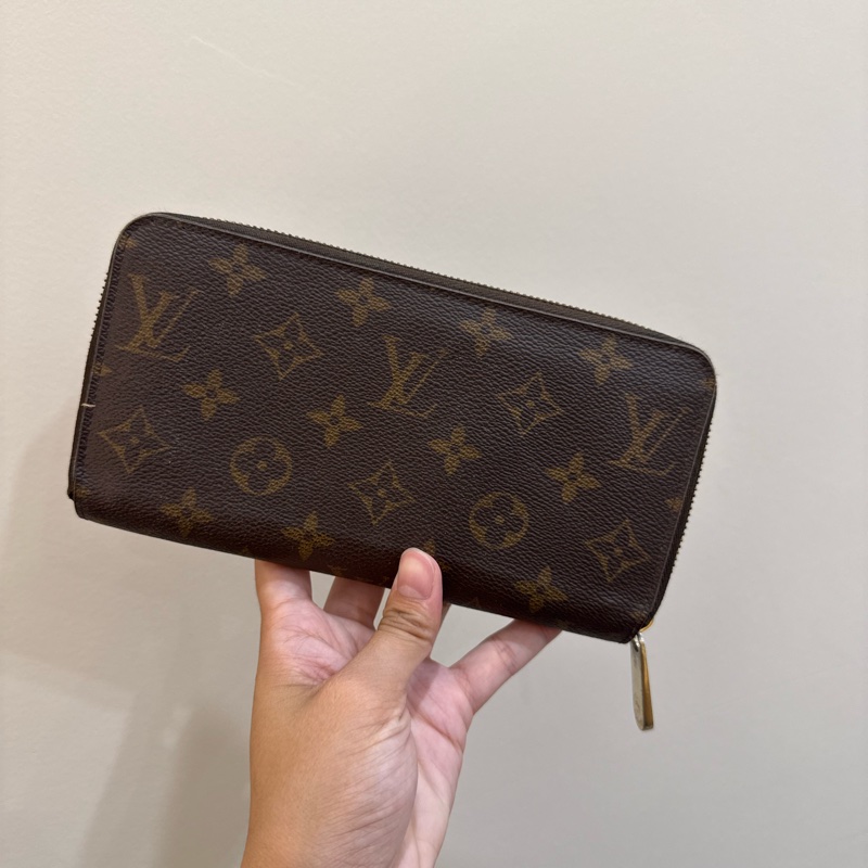 LV 櫻花粉長夾-5
