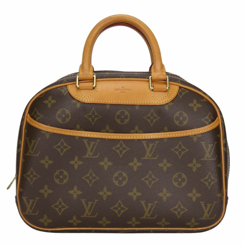 Louis Vuitton Trouville M42228 女士字母棕色手提包-10