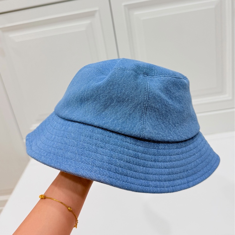 chanel 香奈兒 牛仔 丹寧 漁夫帽 遮陽帽 休閒帽 牛仔帽-9