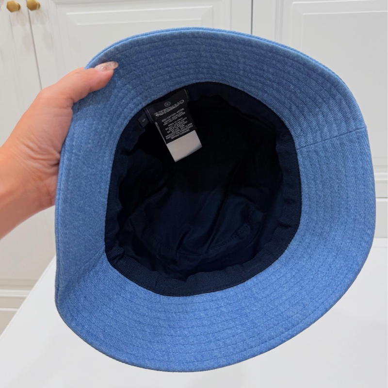 chanel 香奈兒 牛仔 丹寧 漁夫帽 遮陽帽 休閒帽 牛仔帽-11