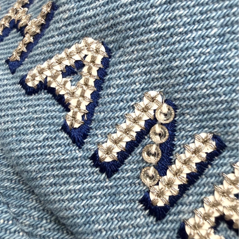 chanel 香奈兒 牛仔 丹寧 漁夫帽 遮陽帽 休閒帽 牛仔帽-12