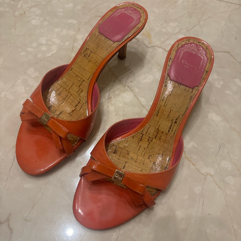 Dior 7公分 37號拖鞋-0