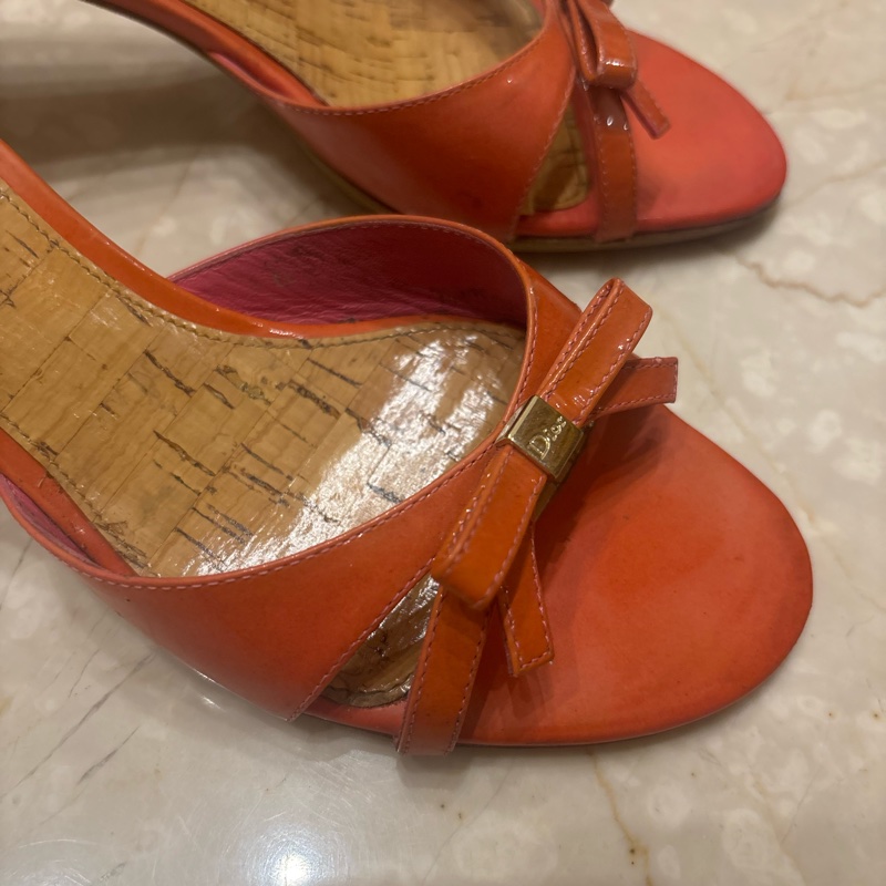 Dior 7公分 37號拖鞋-5