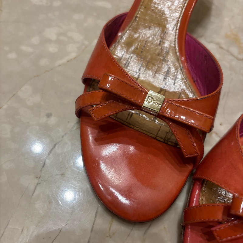 Dior 7公分 37號拖鞋-17