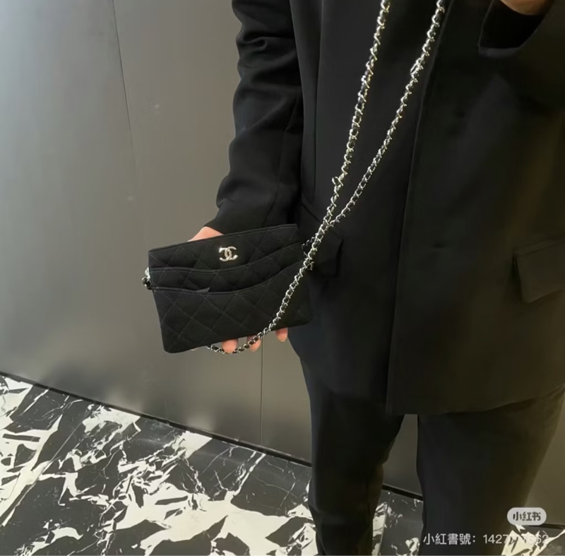 chanel 香奈兒 全新 員工包 斜背包 肩背包 側背包 鍊條包-2
