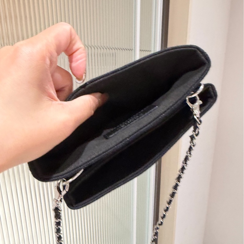 chanel 香奈兒 全新 員工包 斜背包 肩背包 側背包 鍊條包-11