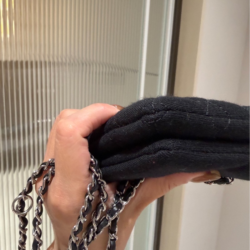 chanel 香奈兒 全新 員工包 斜背包 肩背包 側背包 鍊條包-13