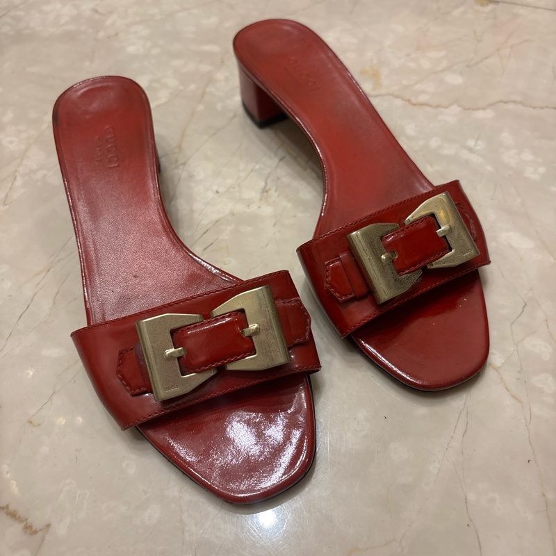 Gucci 4公分37.5涼鞋-0
