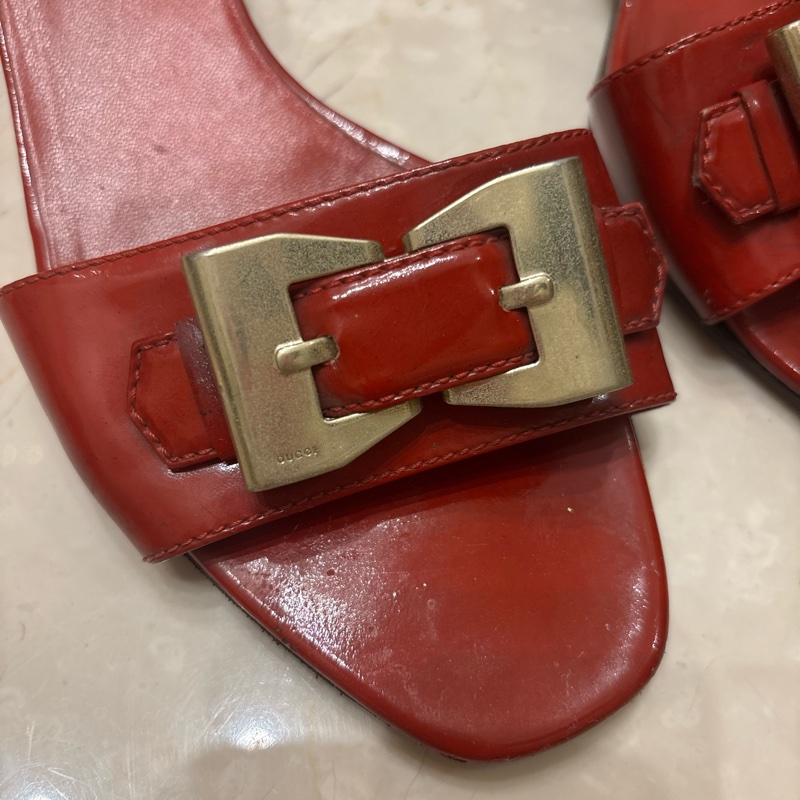 Gucci 4公分37.5涼鞋-1