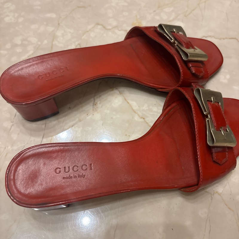 Gucci 4公分37.5涼鞋-3