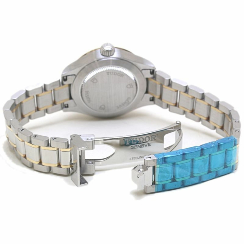 TUDOR 帝舵 Style 三件式鑽石腕錶 M12113-0017 女款 18K 黃金與不鏽鋼 40096-2