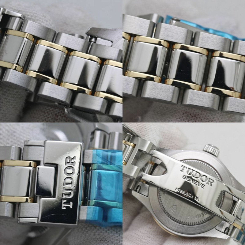 TUDOR 帝舵 Style 三件式鑽石腕錶 M12113-0017 女款 18K 黃金與不鏽鋼 40096-7