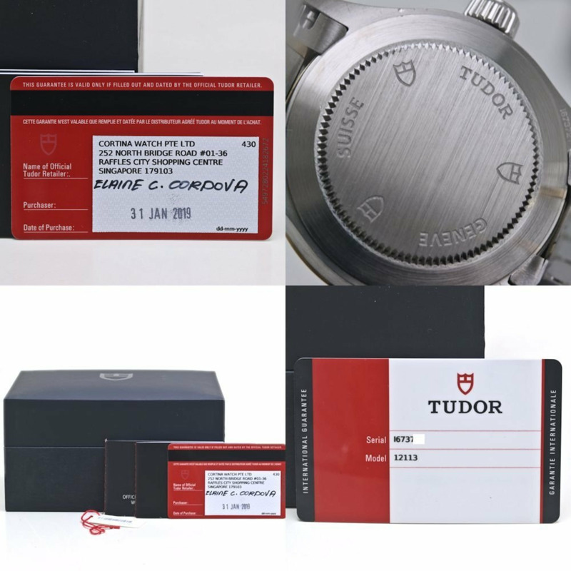 TUDOR 帝舵 Style 三件式鑽石腕錶 M12113-0017 女款 18K 黃金與不鏽鋼 40096-8