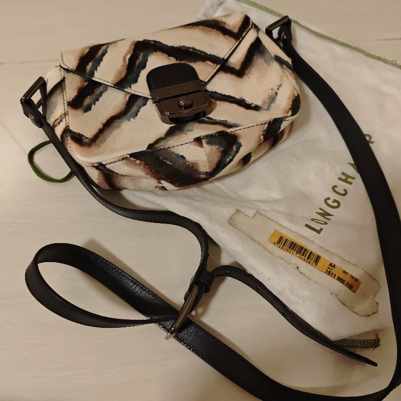longchamp crossbody bag in grey-9