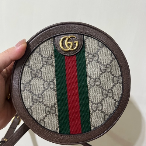 Gucci 全新圓餅後背包 未使用