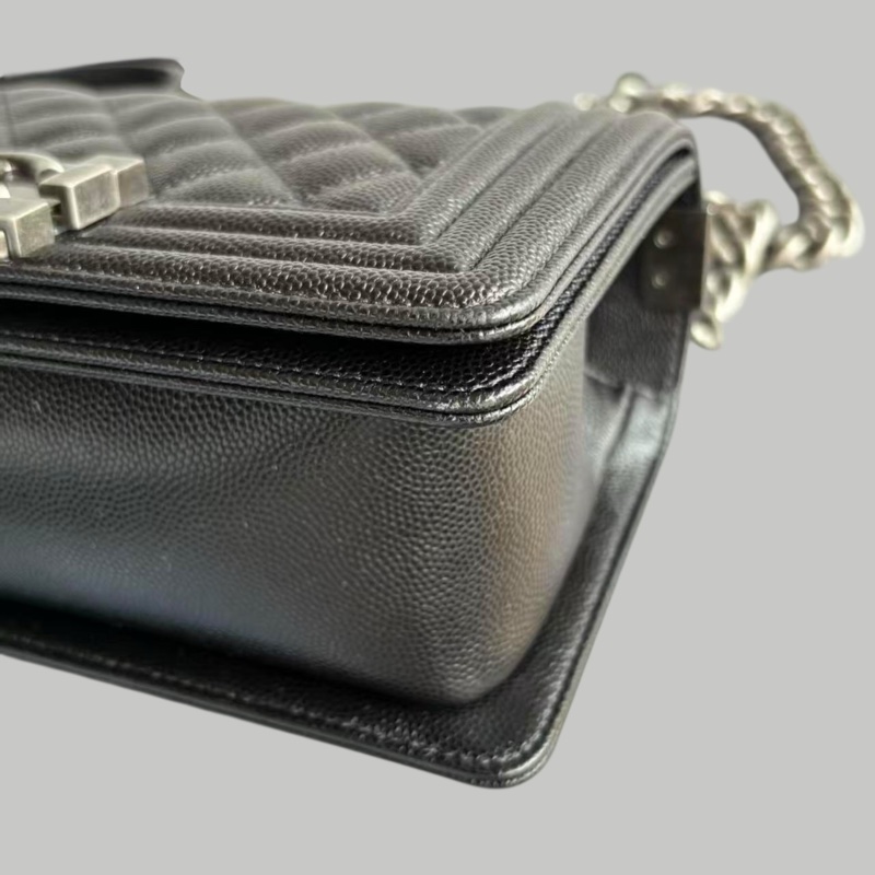 Chanel Caviar Leboy small荔枝皮-5