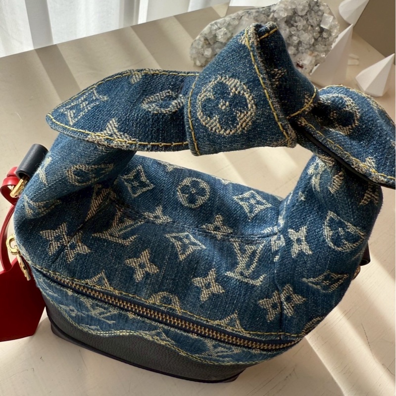 LV x Nigo 聯名老花牛仔飯盒包-8