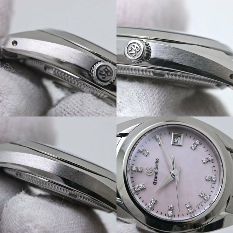精工 Grand Seiko 22P 鑽石粉紅貝殼手錶 STGF277 4J52-0AC0 女款不鏽鋼 40085-2
