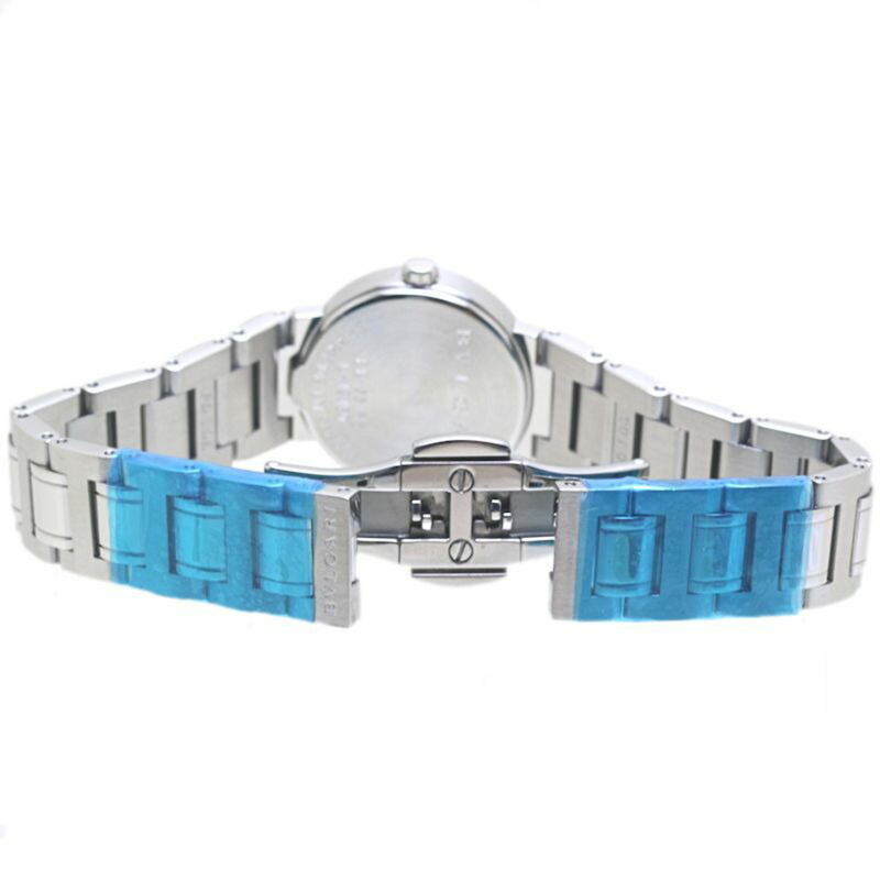 BVLGARI 12P 鑽石粉紅貝殼手錶 BB23C2SS 12JA BB23SS 日本獨家女士不鏽鋼 40088-2