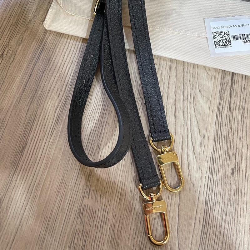 Lv nano Speedy黑色壓紋牛皮款(M82450)-17